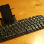 リュウドのキーボード＆iPhone